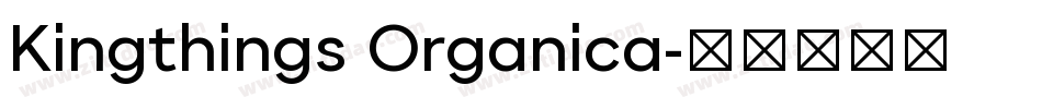 Kingthings Organica字体转换
